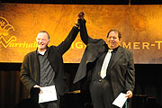 Michael Lerchenberg, Ottfried Fischer (Foto: Ingrid Grossmann)